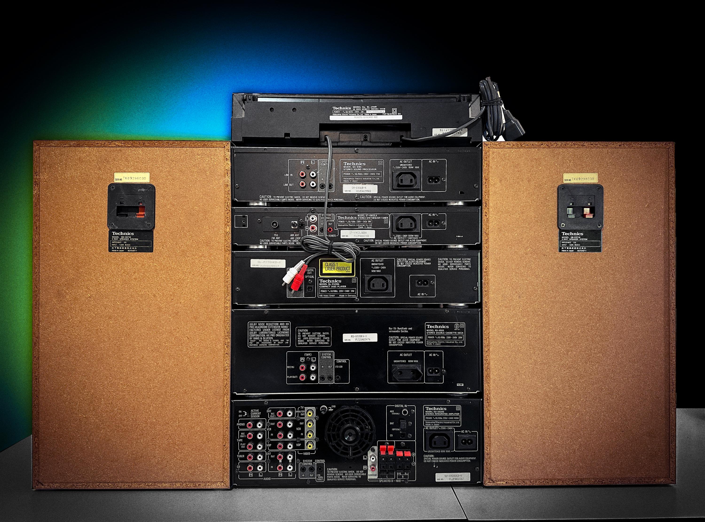 TECHNICS TOWER SU-X920D Complete Rare Vintage Stereo Component