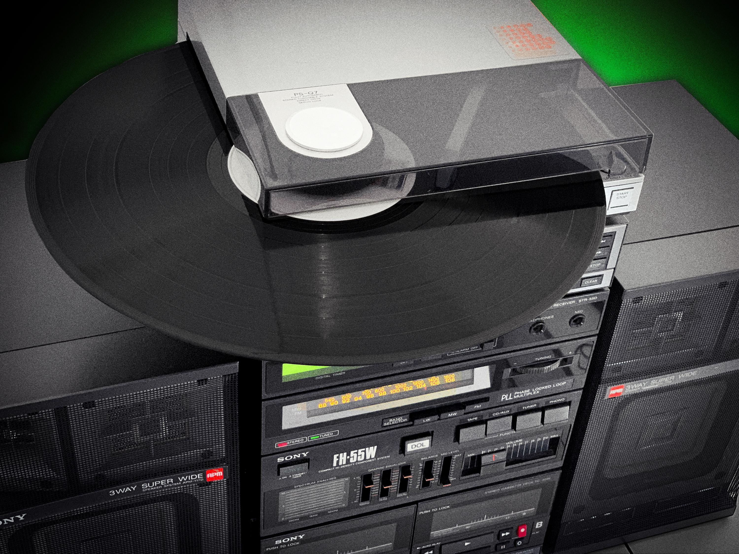 Chaîne hi-fi vintage Sony FH-B500 Canton Valais