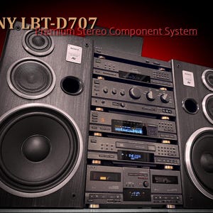 sony 美品　1980年代オーディオセット Vintage sony stereo system - Etsy 日本