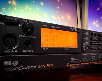 Roland Sound Canvas SC-88 Pro Rare Midi Sequencer Module - Etsy
