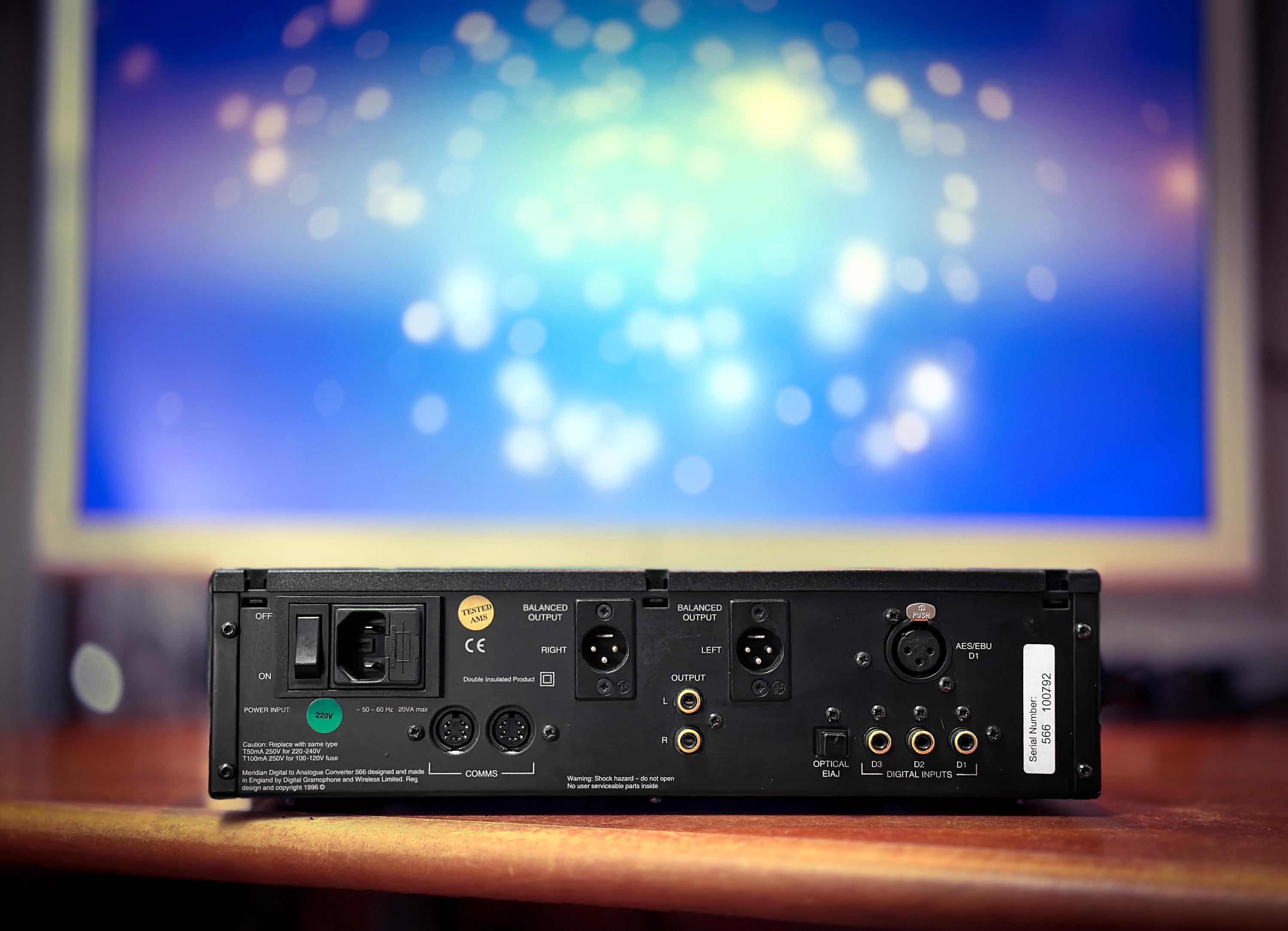Meridian 566 Rare Vintage High-end Digital to Analogue Converter