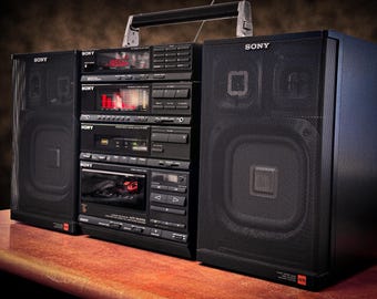 Vintage Sony CMT-X3CD Micro Hi-fi System CD USB Bluetooth Nfc