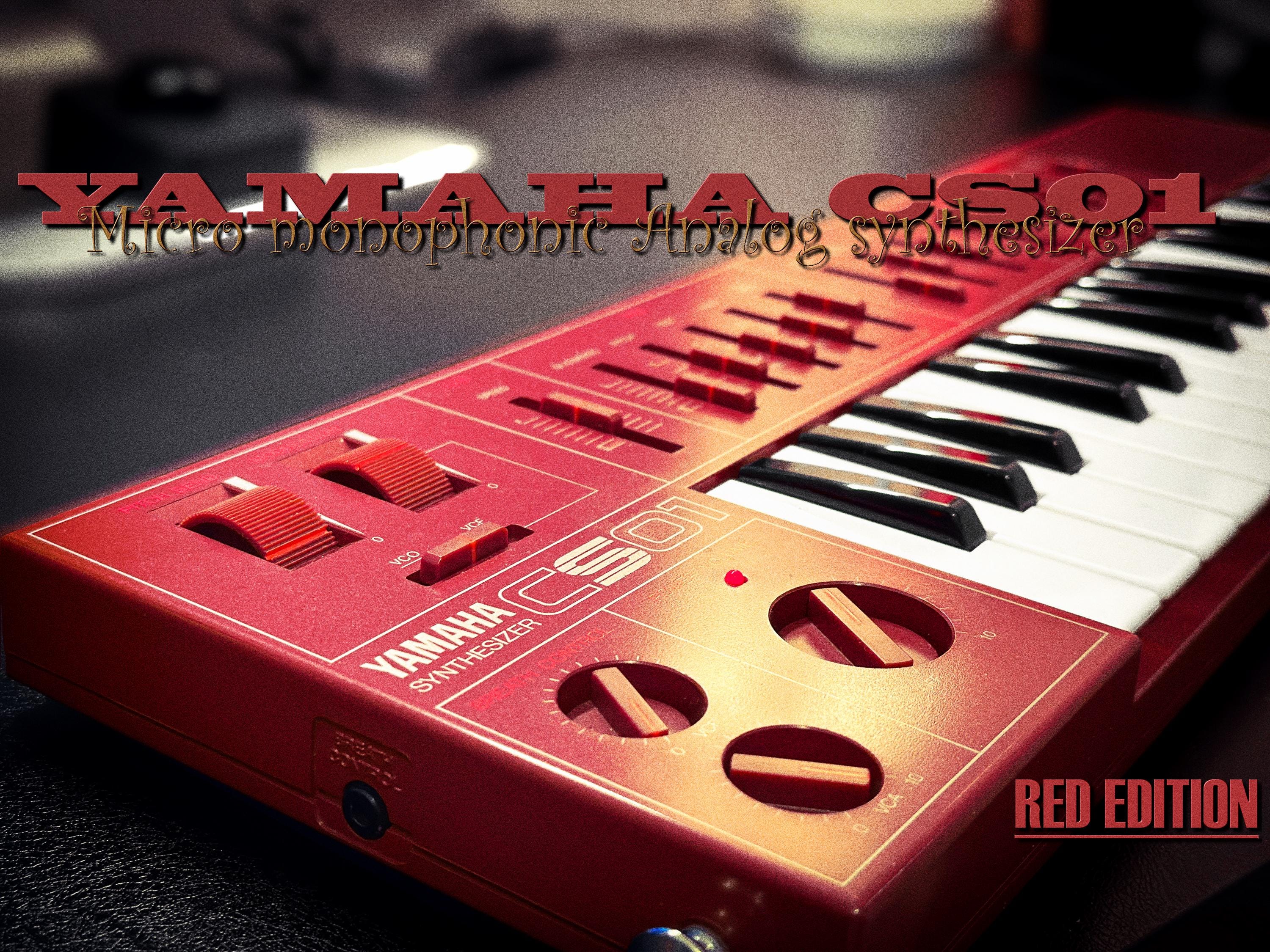 Yamaha CS01 Rare Vintage 1982 Analog Synthesizer - Etsy
