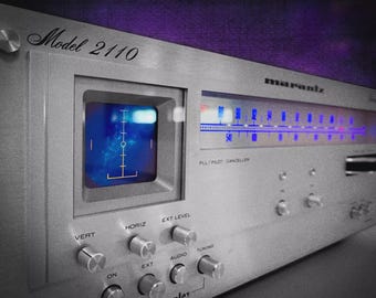 Marantz 2110 RaRe Vintage Stereo Scope Tuner Deck