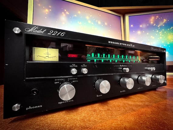 Marantz 2216 BLACK Rare Dark Vintage Stereo Receiver - Etsy