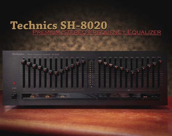 Technics SH-Z200 RARE Vintage Stereo Equalizer Made in Japan - Etsy