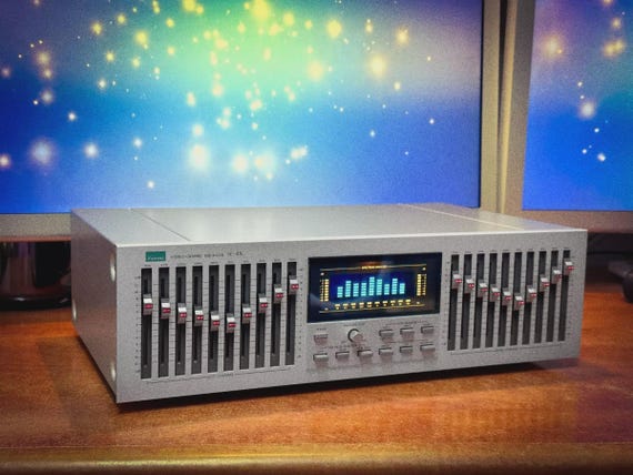 SANSUI SE-8X Rare Original Boxed Vintage Stereo Graphic Equalizer