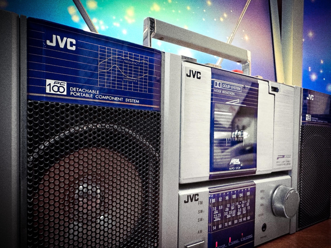 JVC PC-M100JW Rare Detachable Cassette Boombox / Walkman - Etsy