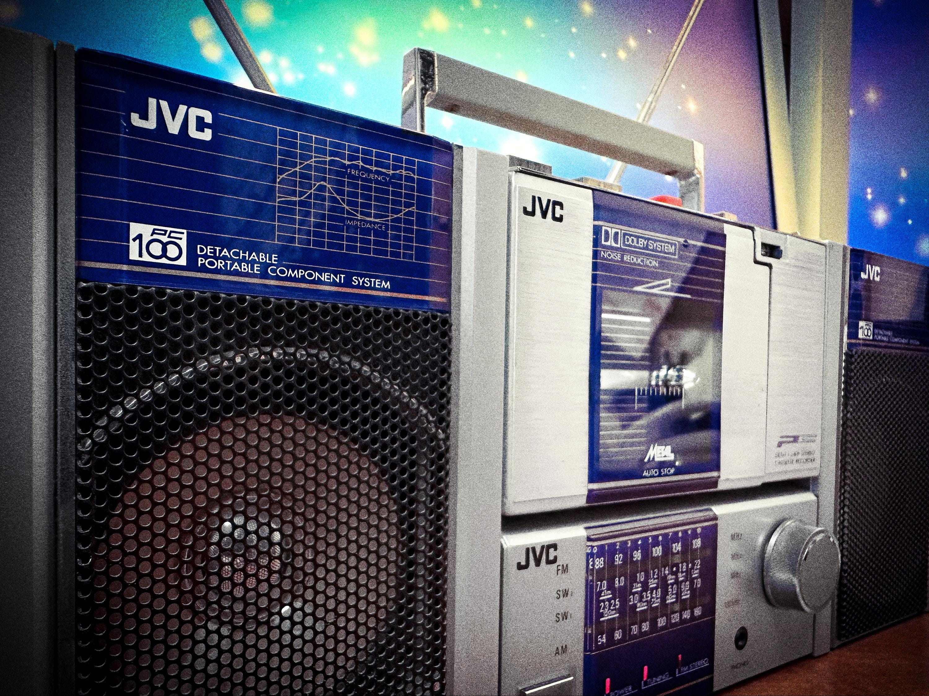 JVC PC-M100JW Rare Detachable Cassette Boombox / Walkman - Etsy