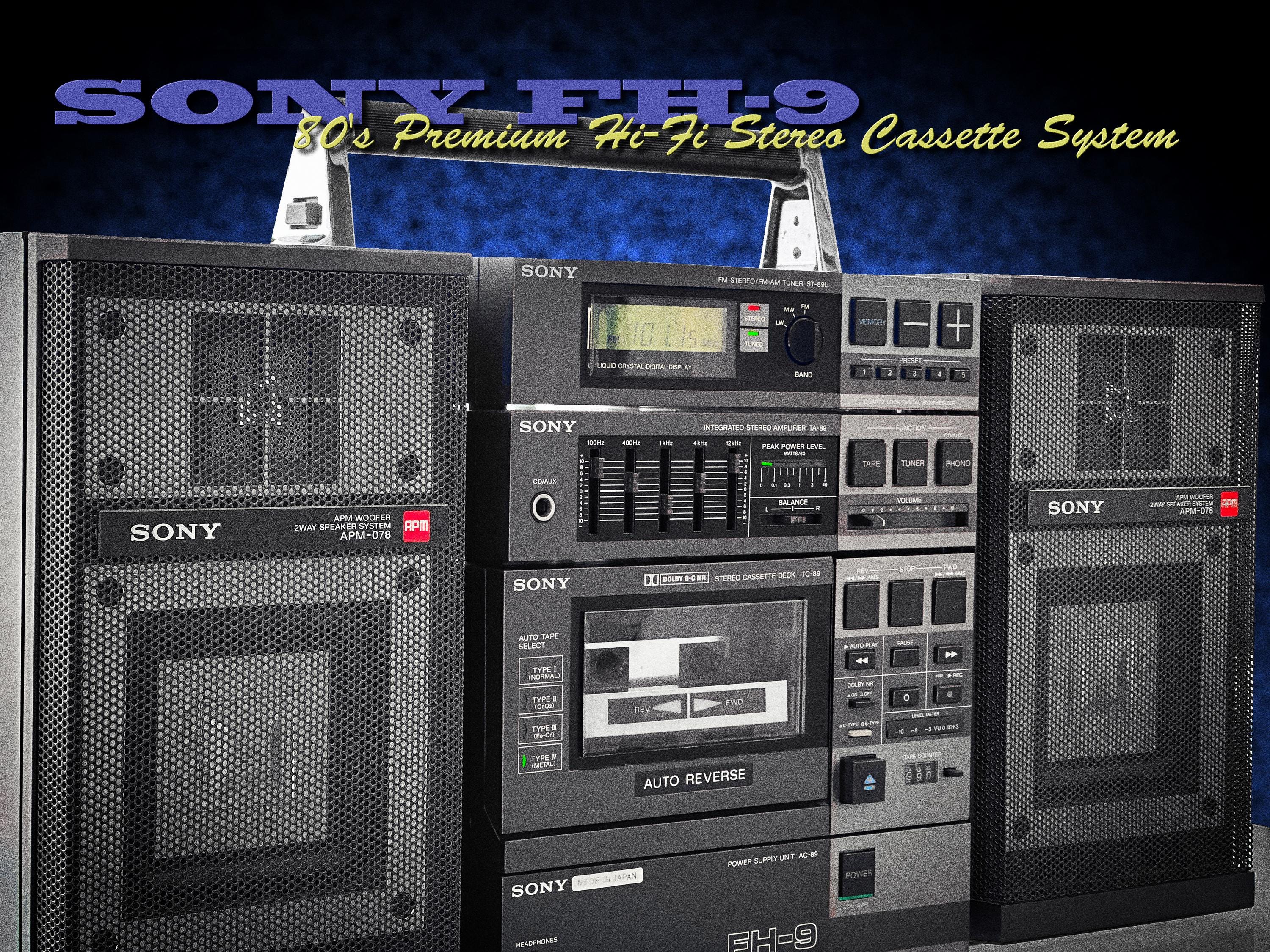 SONY FH-9 (ST-89/TA-89/TC-89/AC-89/APM89) システムコンポ【ジャンク