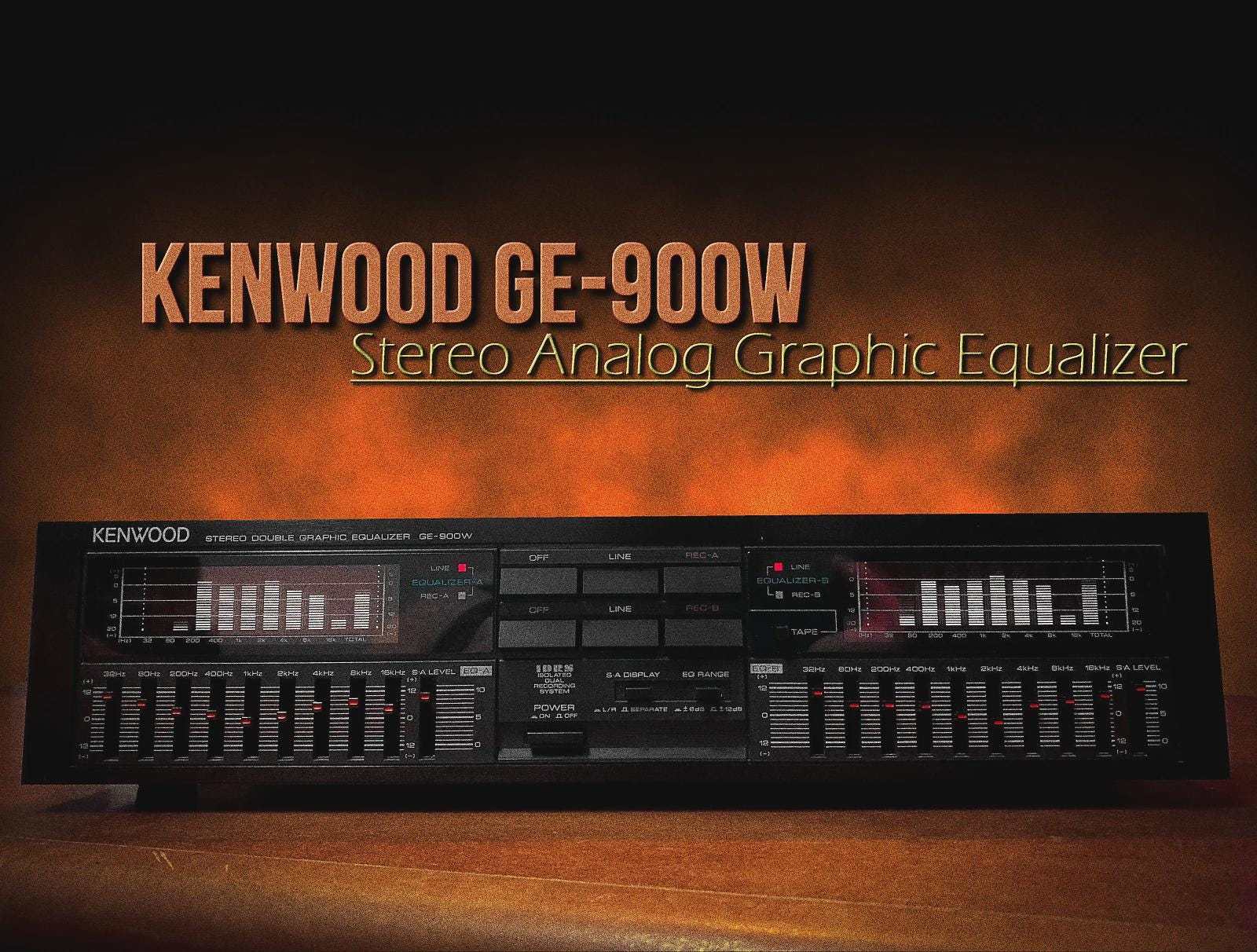 Kenwood Graphic Equalizer - Etsy