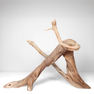 22&quot; Manzanita Driftwood Branch: Reptile Habitat, Aquascaping Decor