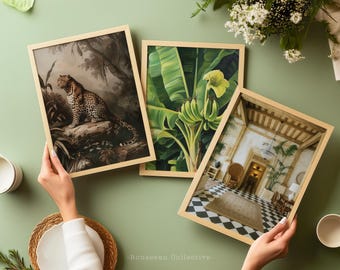 Tropical Bundle A - Colonial Jungle Decor (Set of 3)