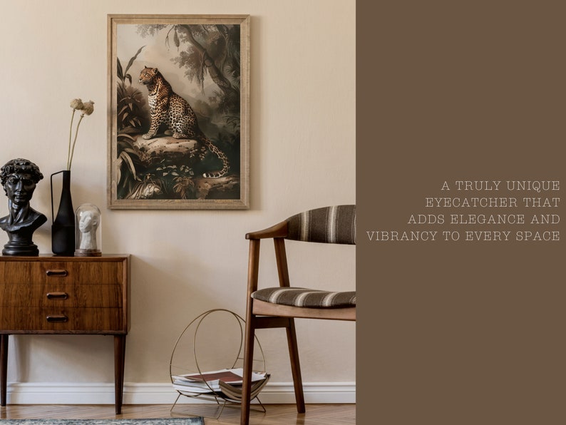 Vintage Leopard Art Print, Ernst Haeckel, Naturalist Wall Art Decor