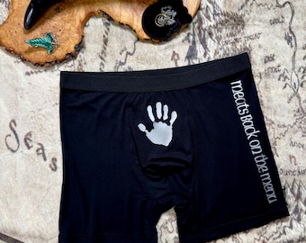 Meats Back on the Menu Boys Uruk-hai Fantasy Themed Boxers. Tolkien Fan Underwear. Gift for Him. Gift for Boyfriend. LOTR Inspired.