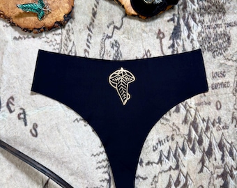Kein Einlass außer auf Party Business Fantasy Themed Tanga. Mittelwelt Geschenk für Sie. Herr der Ringe inspiriert.