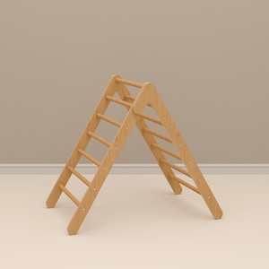 Climbing Triangle Plans: Foldable Montessori Indoor Climbing Frame CNC Files in DXF, PDF and Step