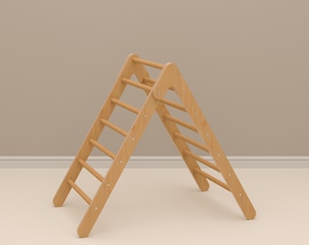 Progetti per triangolo da arrampicata: struttura Montessori pieghevole per arrampicata indoor, file CNC in DXF, PDF e Step