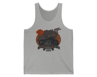 HD Motorcycle Unisex Jersey Tank