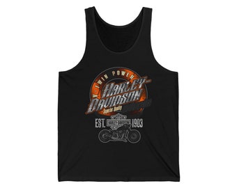 HD Motorcycle Unisex Jersey Tank