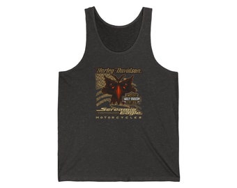 HD Motorcycle Unisex Jersey Tank