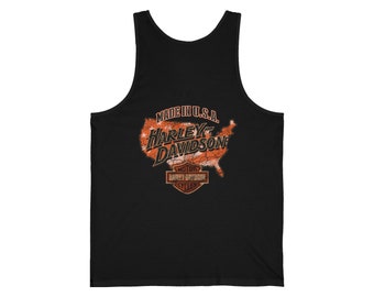 HD Motorcycle Unisex Jersey Tank