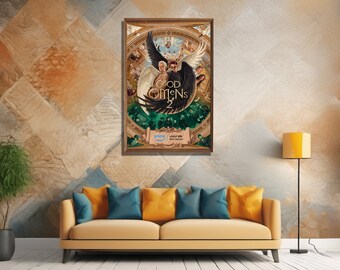 Good Omens Season 2_Movie Poster,Decorative paintings, high definition prints, wall art, gifts for movie lovers