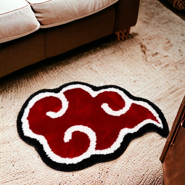 Exclusive Handmade Akatsuki Rug Perfect Manga-inspired Home Decoration ...