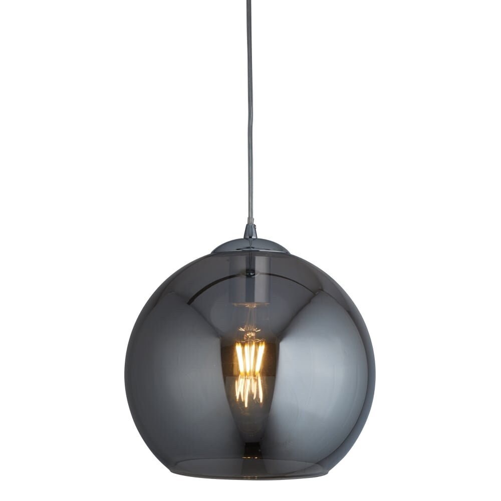 16+ Smoked Glass Pendant Light