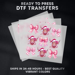 Klaar voor kerstmis DTF-overdracht | Kerst-DTF-overdracht klaar om te drukken op shirt | Kerst DTF-afdruk | #351