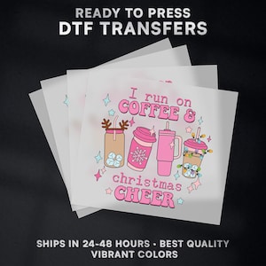 Klaar voor kerstmis DTF-overdracht | Kerst-DTF-overdracht klaar om te drukken op shirt | Kerst DTF-afdruk | #332
