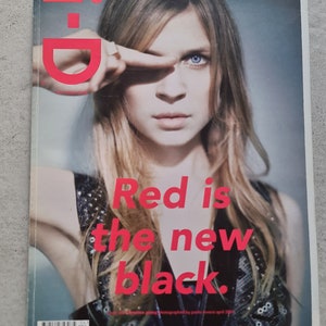 ID Magazine, The Tissue Issue, April 2006, Cover Star Clemence Poesy