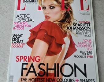 Elle Magazine 2006, Scarlett Johansson cover