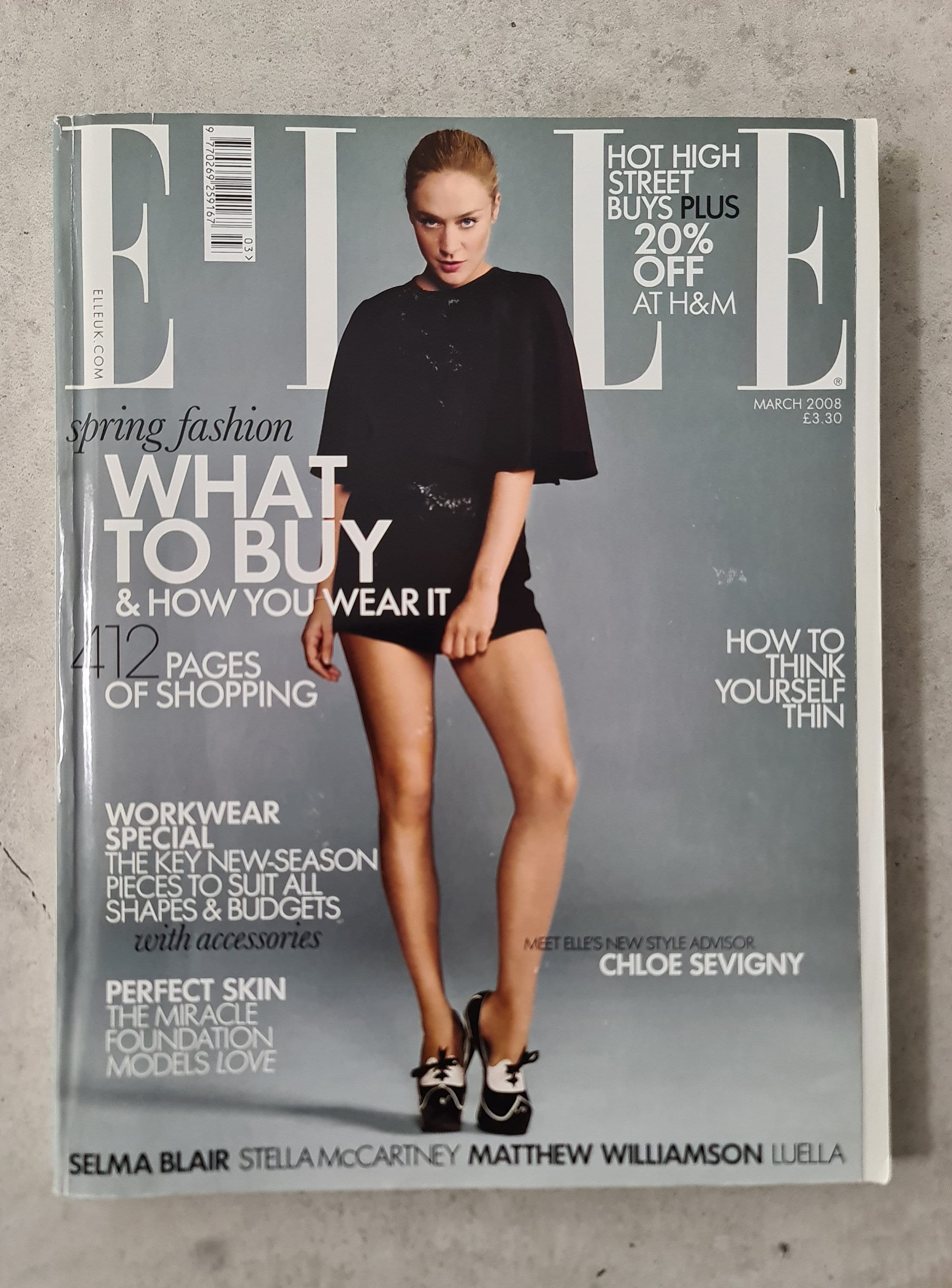 Elle Magazine March 2008, Uk Edition, World's Biggest