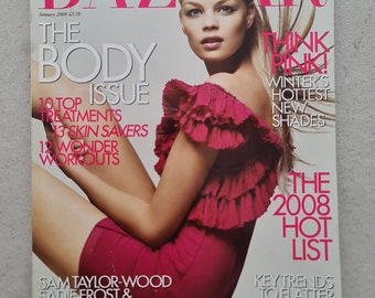 Harper's Bazaar, janvier 2008, The body Issue