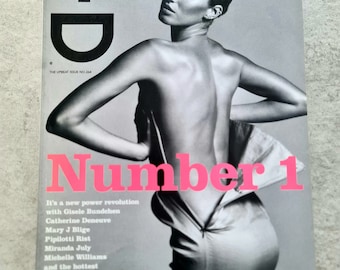 ID Magazine, The Upbeat Issue, marzo 2006, Cover Star Gisele Bündchen