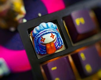 Quina Quen (Final Fantasy) Artisan Keycap