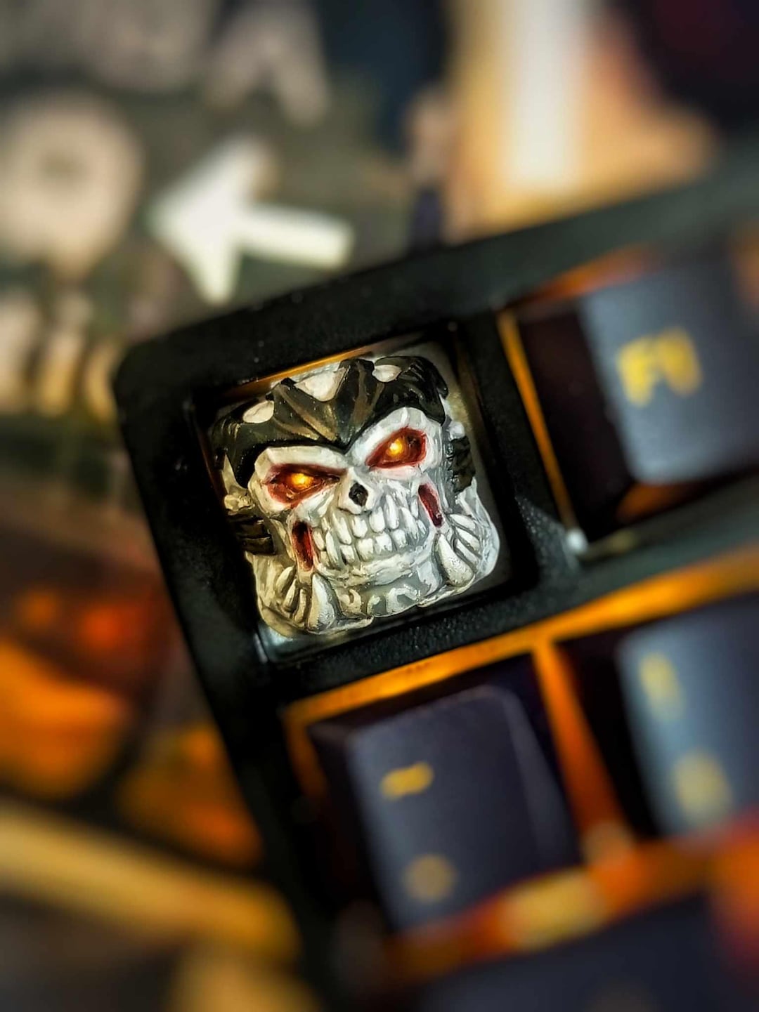 Wraith King (arcana) Artisan Keycap - Etsy