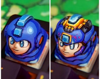 Megaman Artisan Keycap