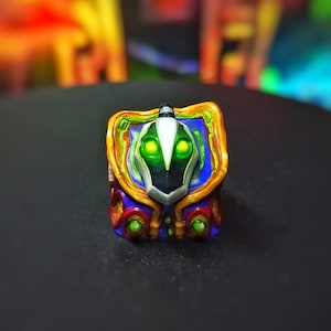 Tapa de llave artesanal Rubick (DOTA 2)
