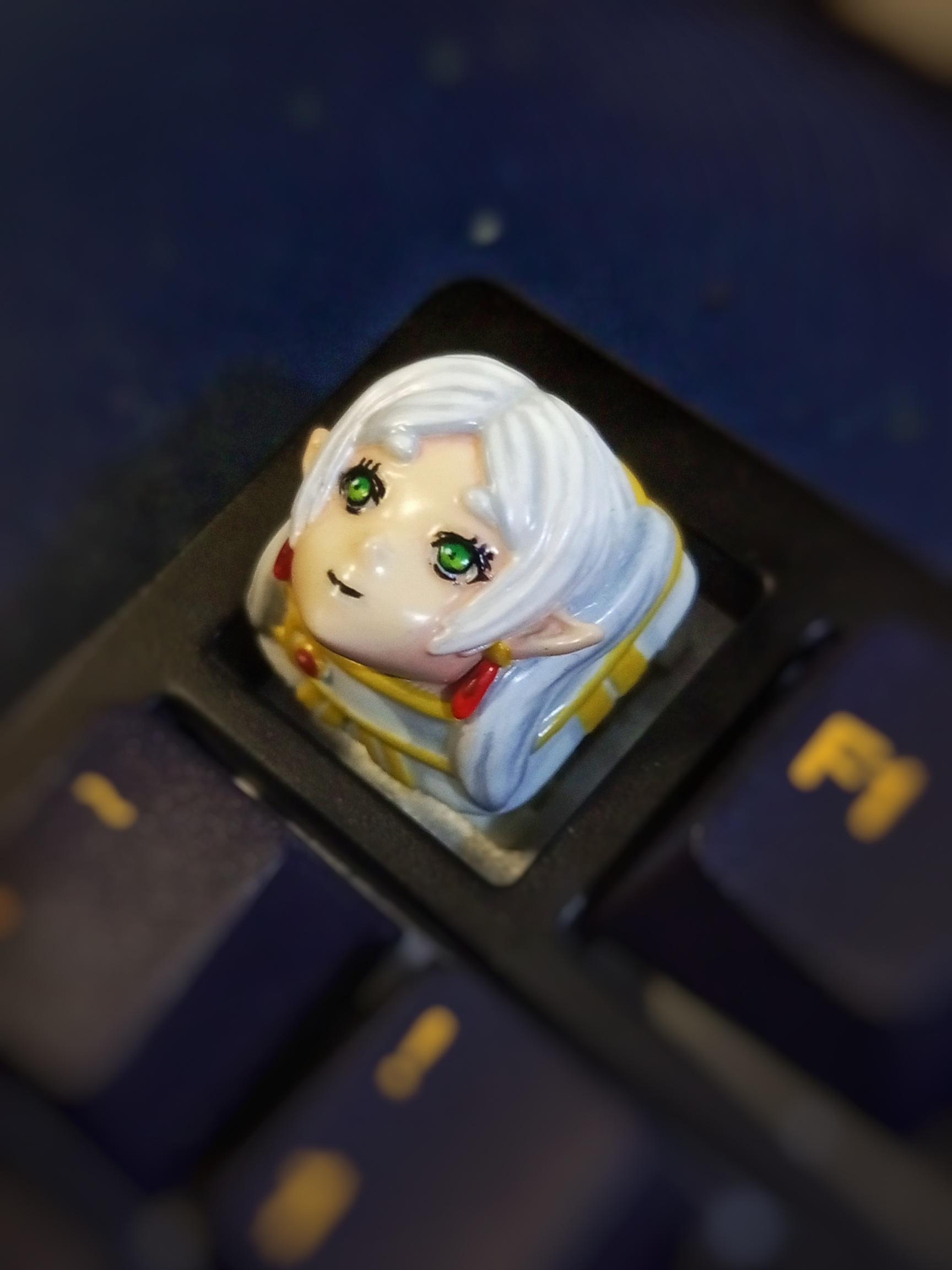 Frieren Artisan Keycap - Etsy