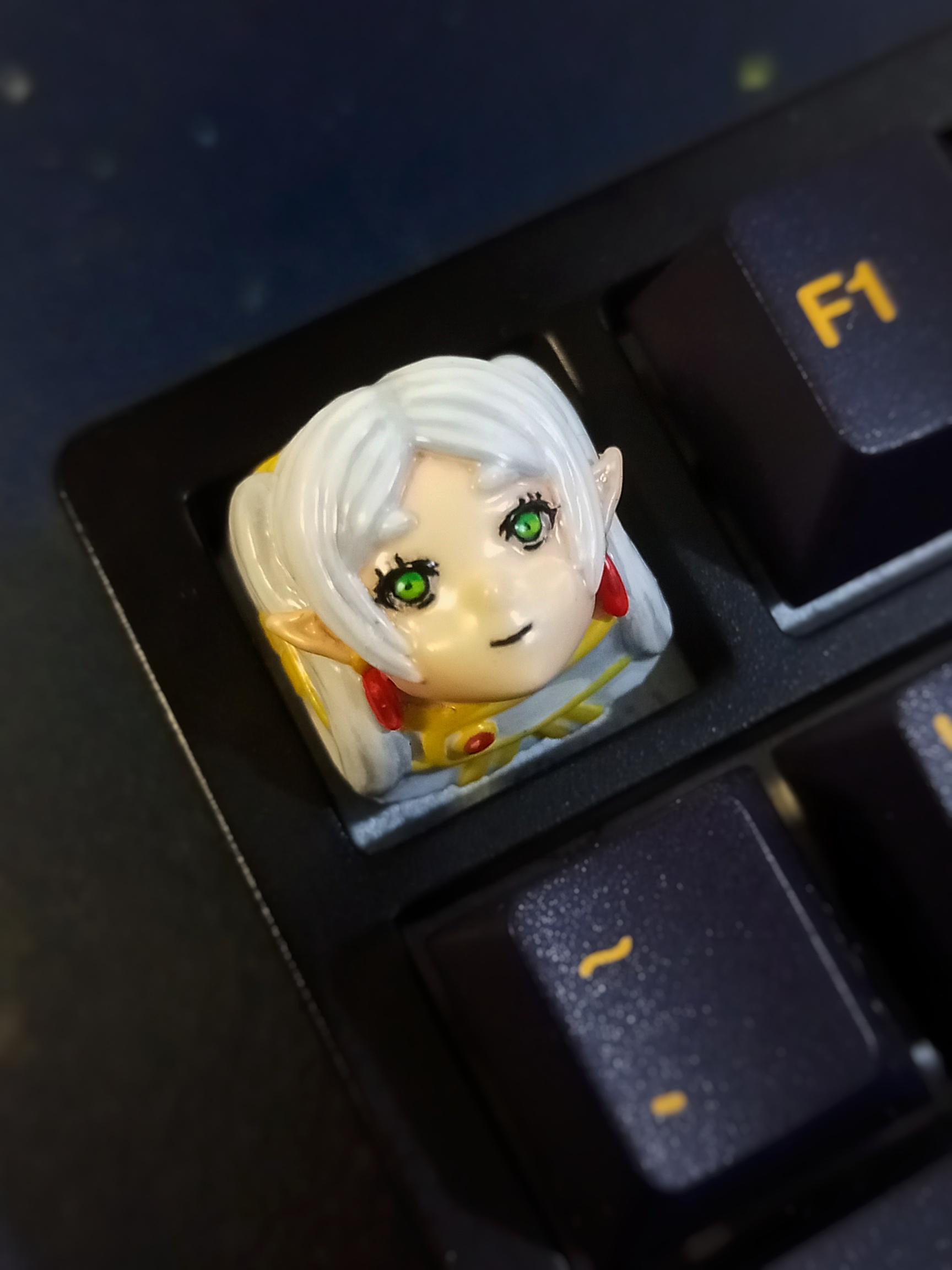 Frieren Artisan Keycap - Etsy