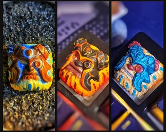 Earthshaker (DOTA 2) Artisan Keycap