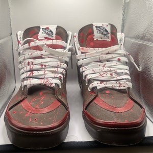 Custom Freddy Kreuger Halloween Vans