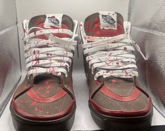 Custom Freddy Kreuger Halloween Vans