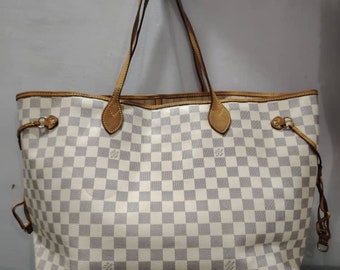 Louis Vuitton Neverfull Damier Azur GM Tote Bag