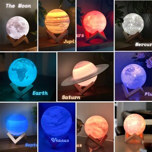Moon Lamp Etsy