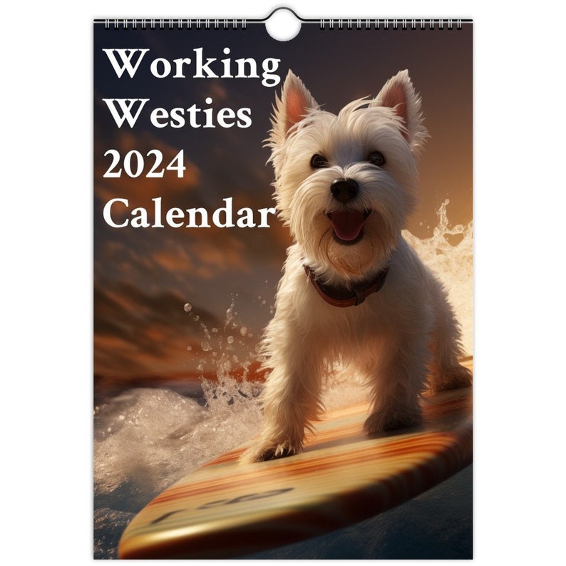 West Highland Terrier 2024 Wall Calendars / West Highland White Terrier