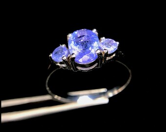 Simple Tanzanite Silver 925 Ring (8)