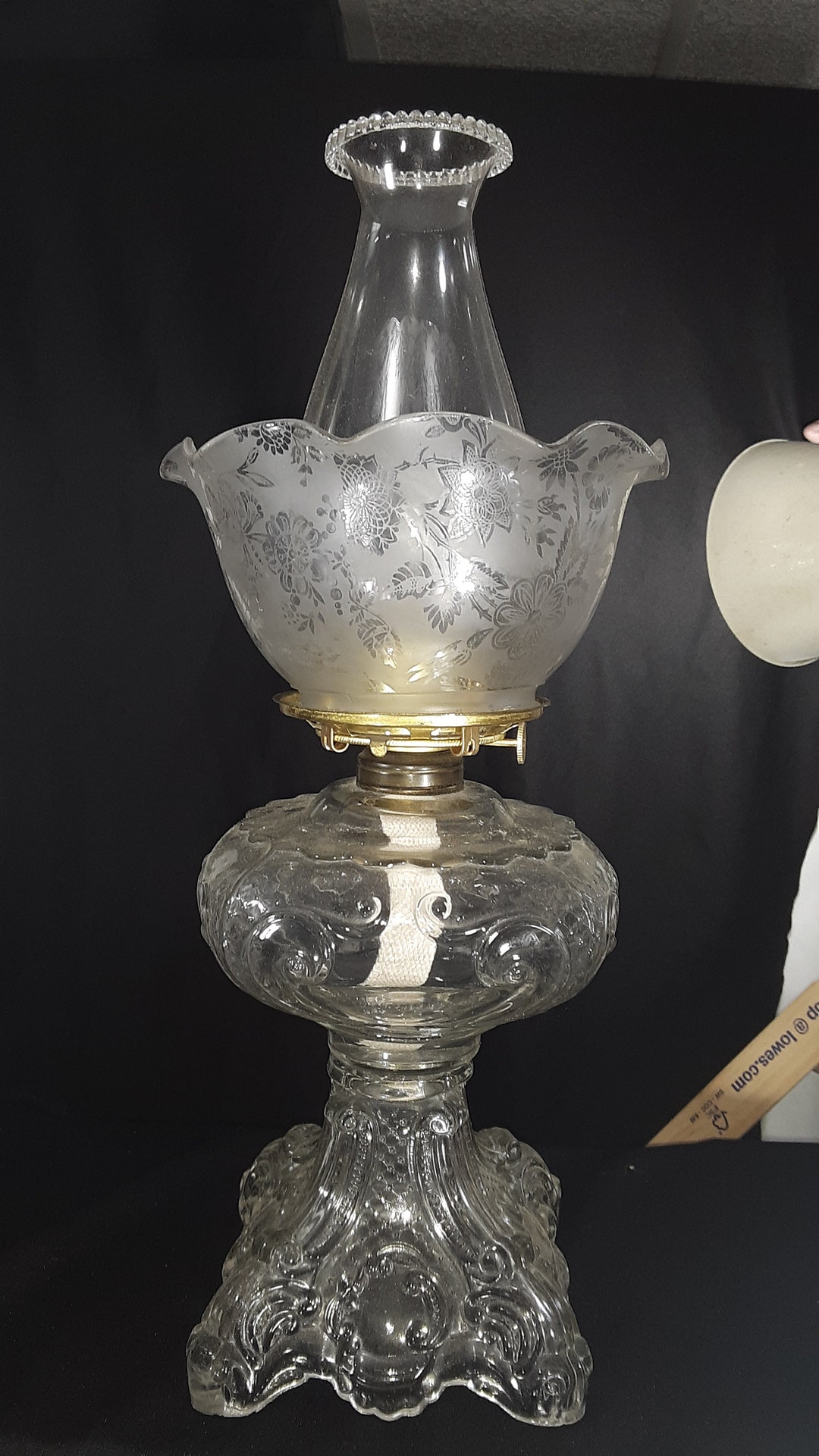 Original Princess Feather Oil Lamp Etsy